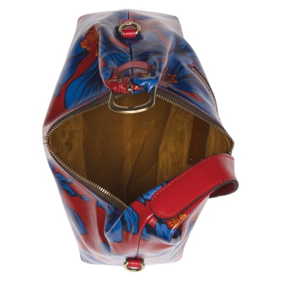 PATRICIA NASH Leather Kottani Top Handle Hobo Bag With Shoulder Strap - Picture 2 of 4